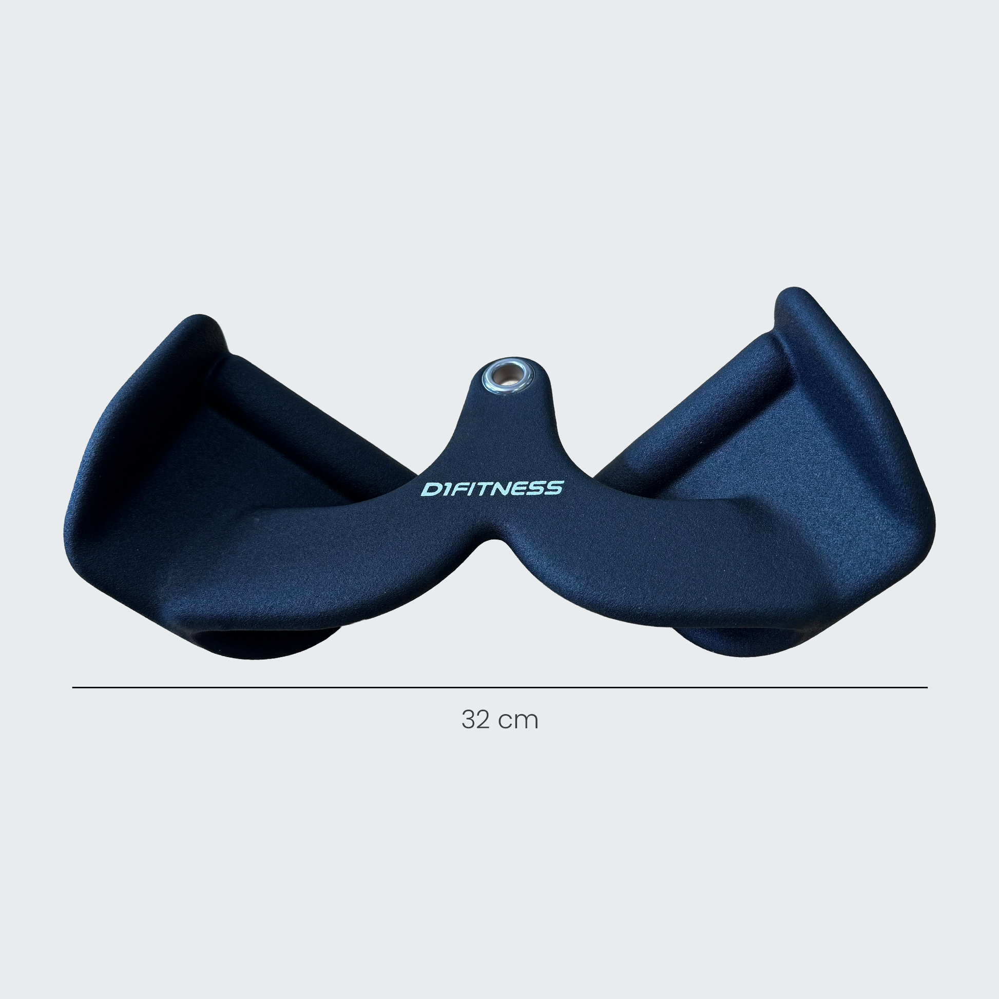 Puxador Anatômico Revestido Musculação - 32 cm - D1Fitness