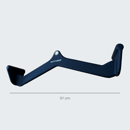 Puxador Anatômico Revestido Musculação - 56 cm - D1Fitness