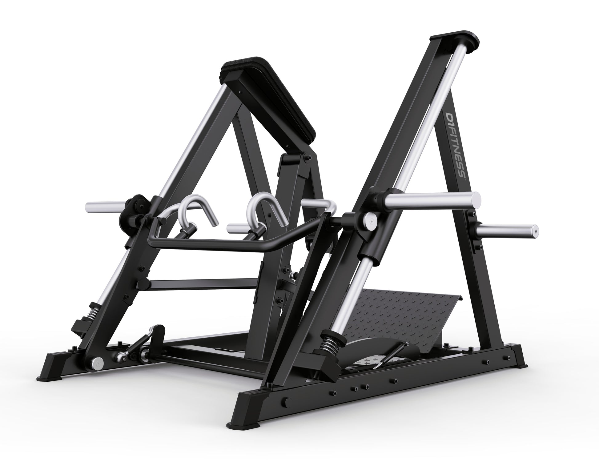 Remada Guiada Curvada com Apoio Square Max - D1Fitness