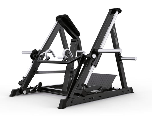 Remada Guiada Curvada com Apoio Square Max