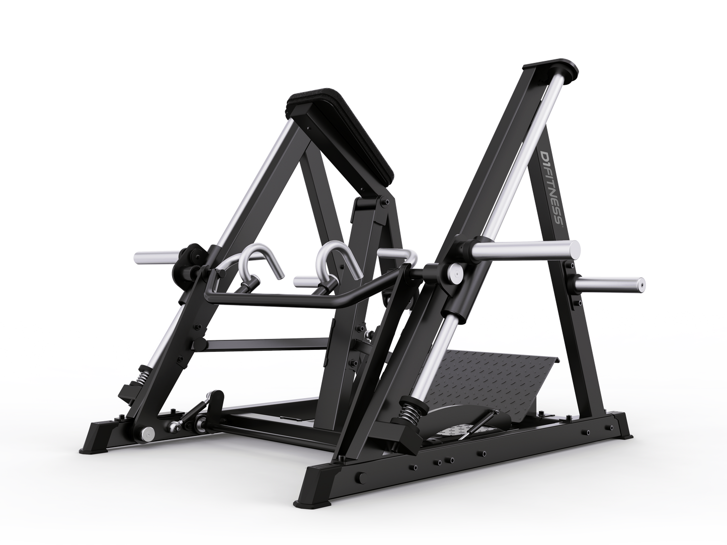 Remada Guiada Curvada com Apoio Square Max - D1Fitness
