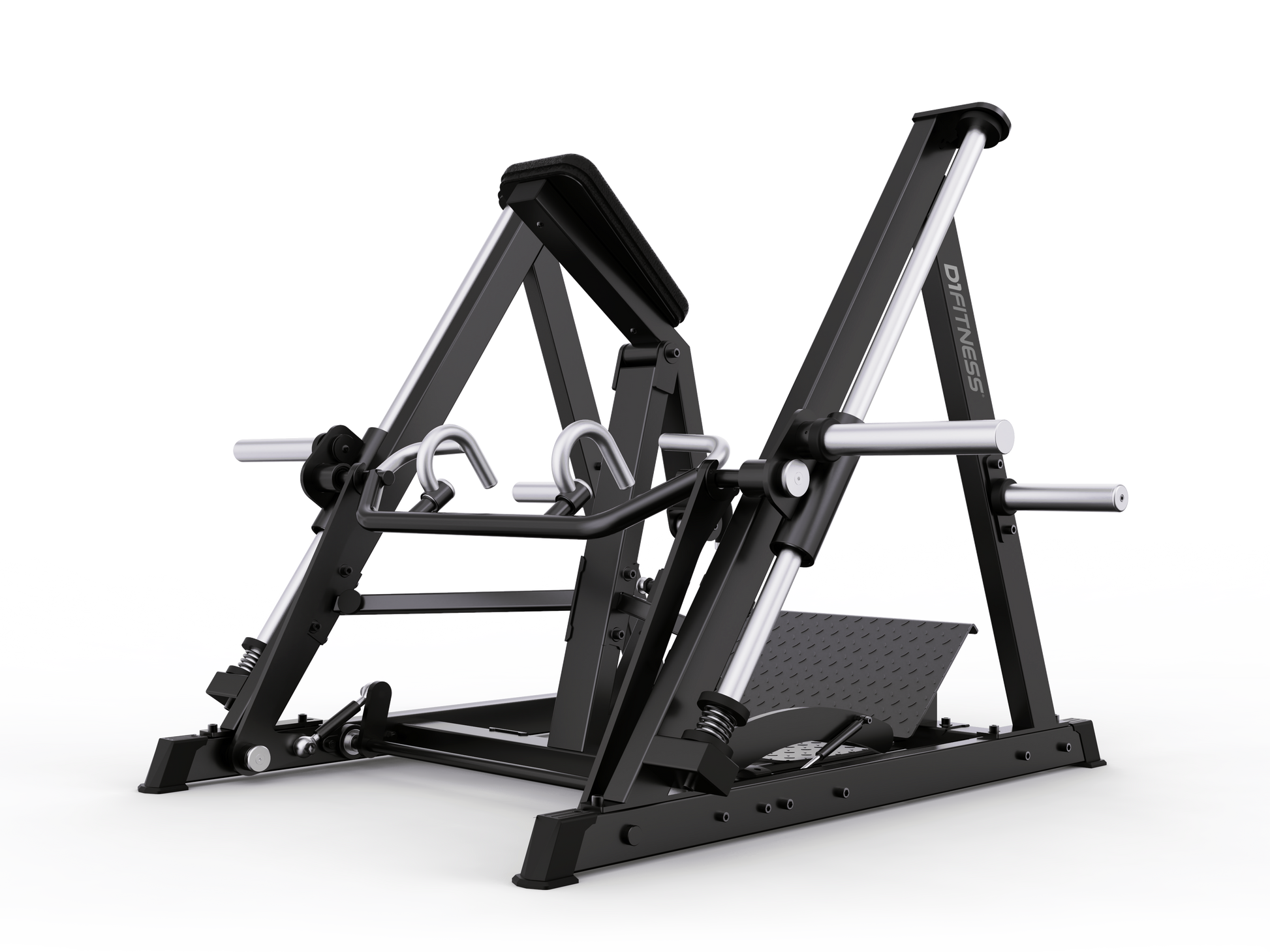 Remada Guiada Curvada com Apoio Square Max - D1Fitness