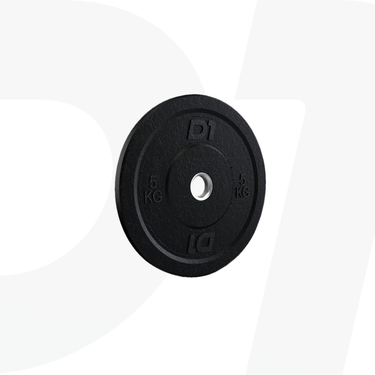 Kit Anilha Bumper Hi Temp All Black 100kg - D1Fitness
