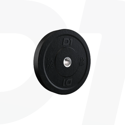 Kit Anilha Bumper Hi Temp All Black 100kg - D1Fitness