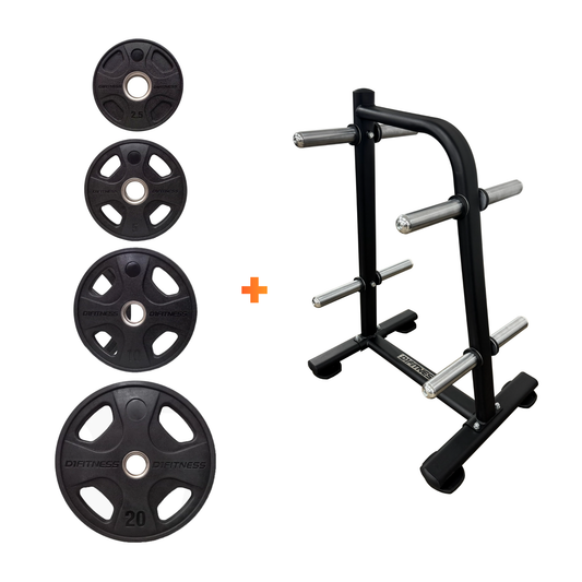 Kit Anilha 4 Grip + Suporte