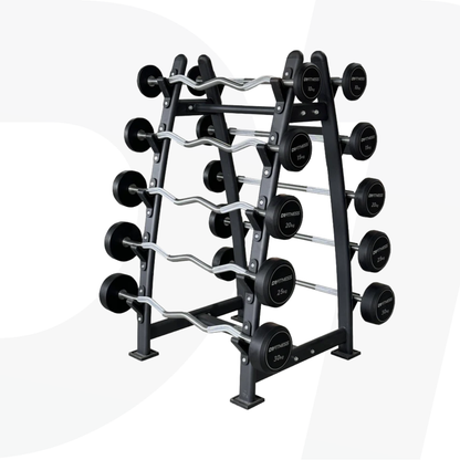 Kit barra montada elite 5 barras retas + 5 barras W e Suporte