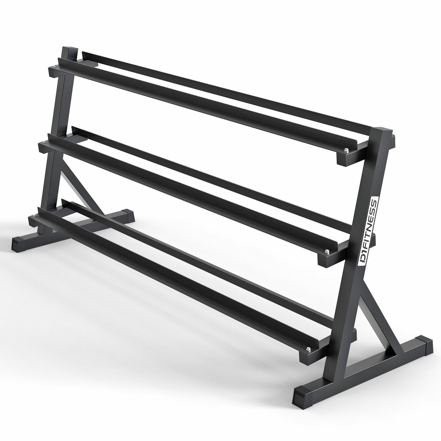Suporte Expositor Longo 3 Andares para Halter Sextavado - 1,7m - D1Fitness