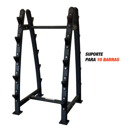 Suporte para 10 Barras Montadas - Elite