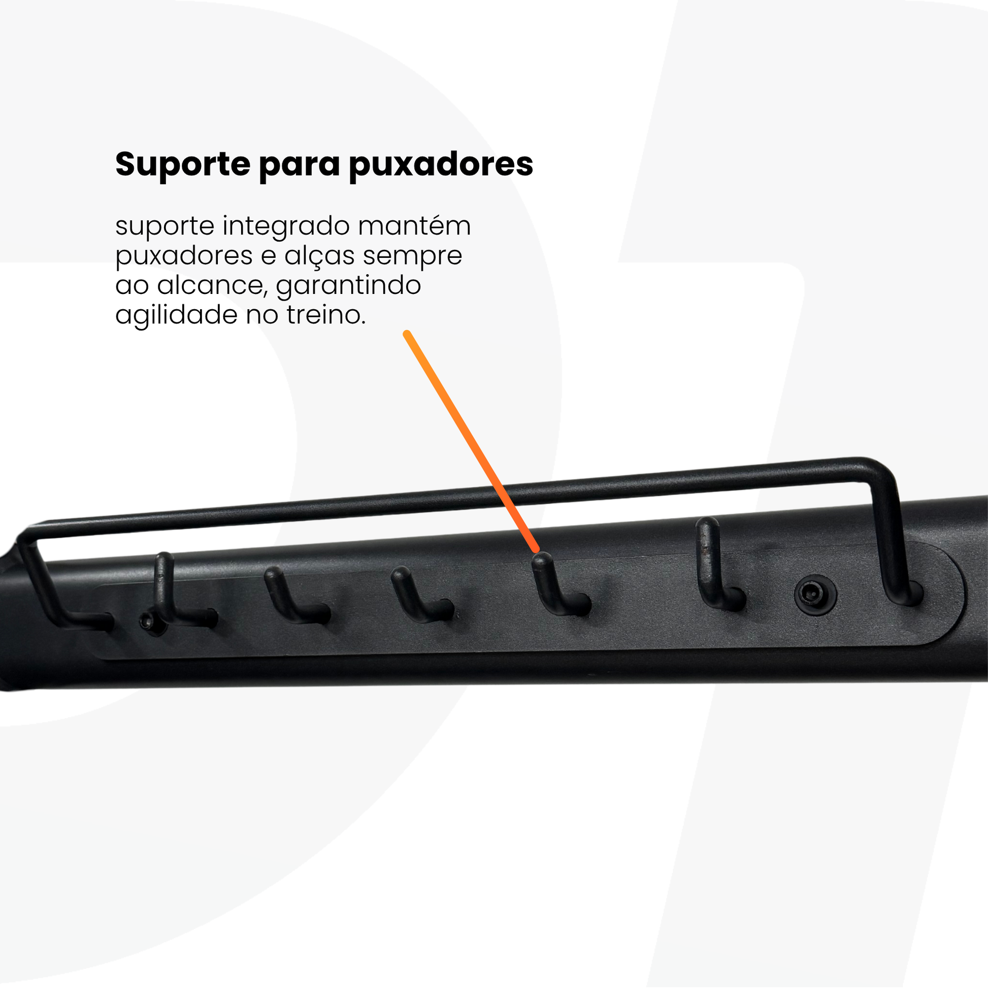 Suporte para puxadores Cross Angular