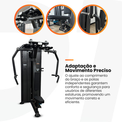 Voador + Crucifixo Inverso D1fitness