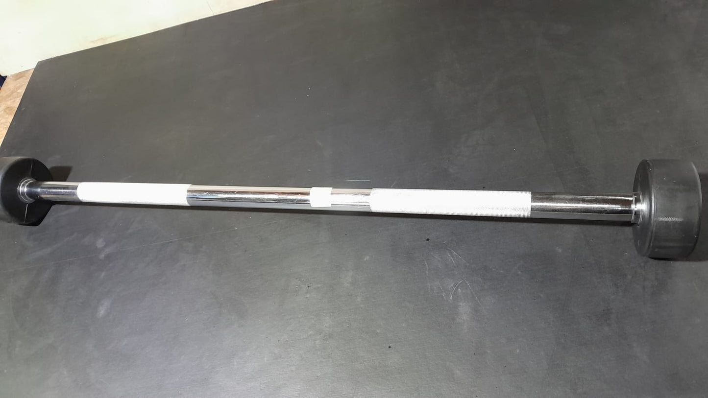 Barra Reta Montada - Borracha Virgem 10kg Usada