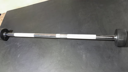 Barra Reta Montada - Borracha Virgem 10kg Usada