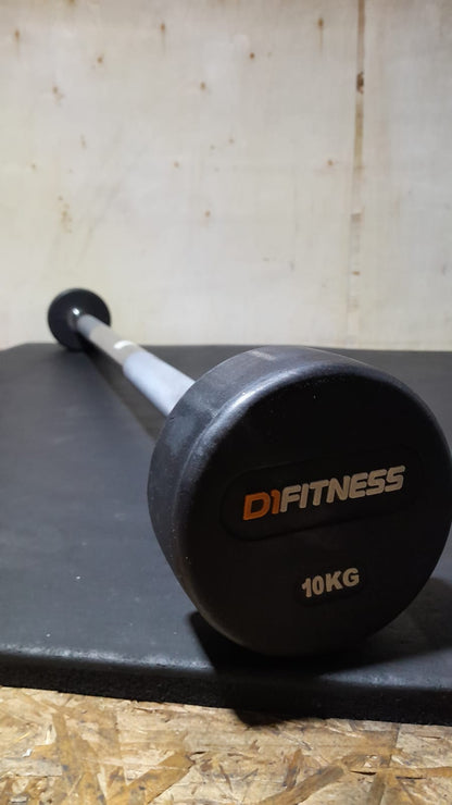 Barra Reta Montada - Borracha Virgem 10kg Usada