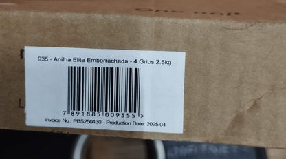 Anilha Elite Emborrachada - 4 Grips 2,5kg (OUTLET) - D1Fitness