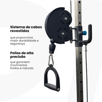 Sistema de Cabos Cross Angular D1Fitness