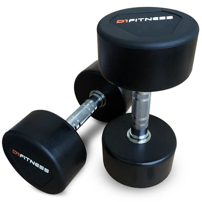 Dumbbell Rubber Top 32kg (OUTLET)