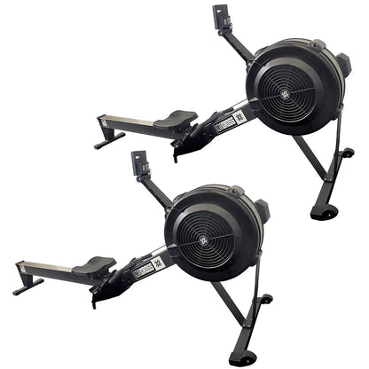 Kit 2 Remos Seco Indoor Air Rower EchoCross Pro D1fitness