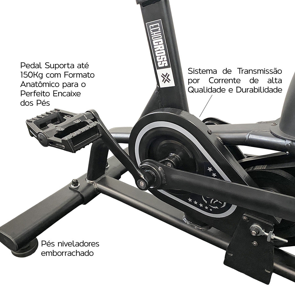 Air bike + Remo Seco EchoCross D1fitness