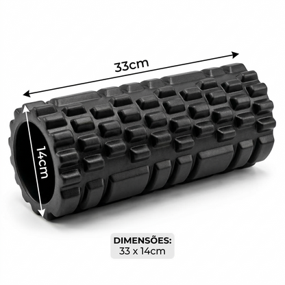 Rolo de Liberação - Foam Roller 33 cm  - D1Fitness