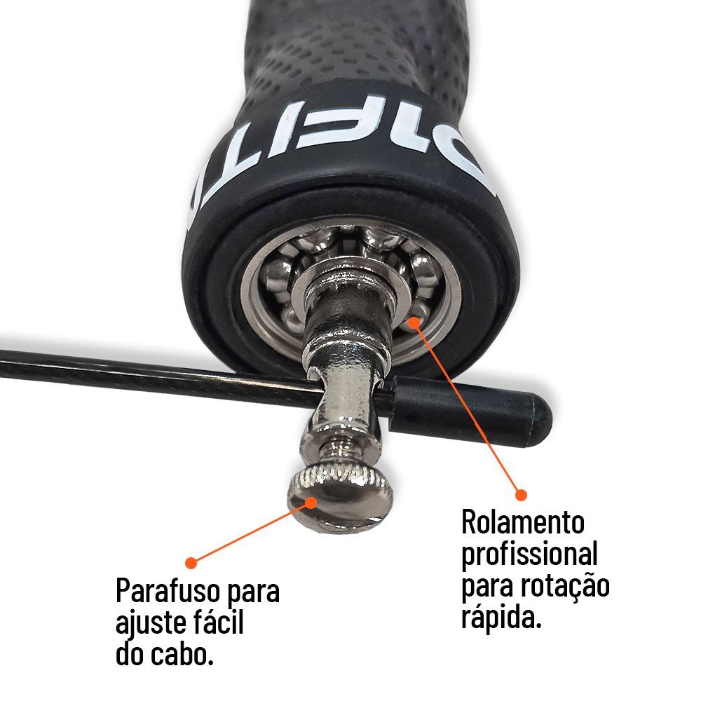 Corda-de-pular-Speed-Rope-com-Rolamento-D1fitness-Detalhes