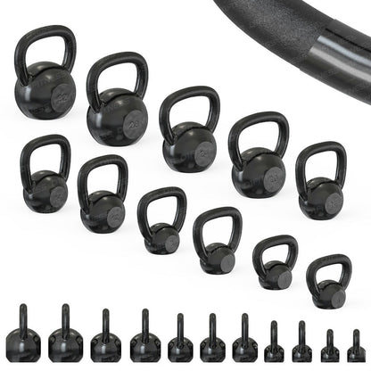 f0 todas  Kettlebell ferro emborrachado