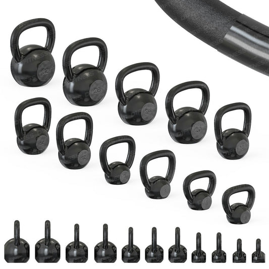 f0 todas  Kettlebell ferro emborrachado