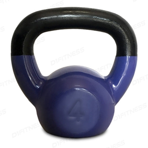 Kettlebell Emborrachado IronCast - Alça Longa