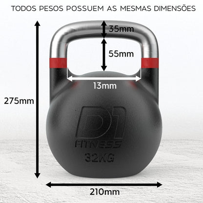 Kettlebell Pro Grade Black